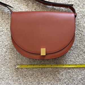 Elegant Brown Leather Women's Bag